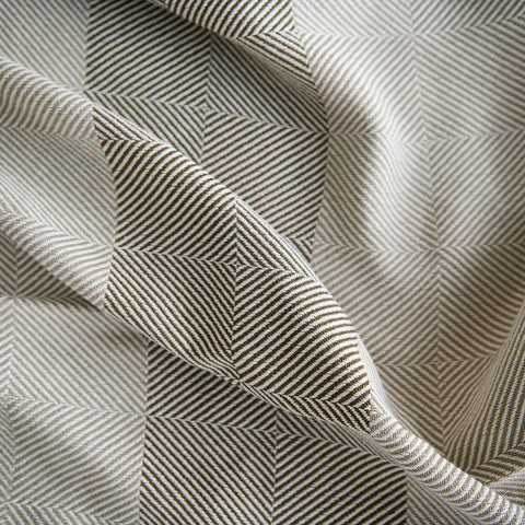 Protea Throw - Geometry | Coffee/Cobblestone