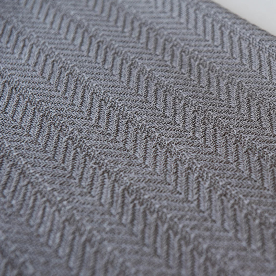 Cotton Blanket - Chevron | Wild Dove