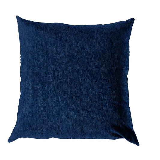 Chenille Scatter Plain | Navy