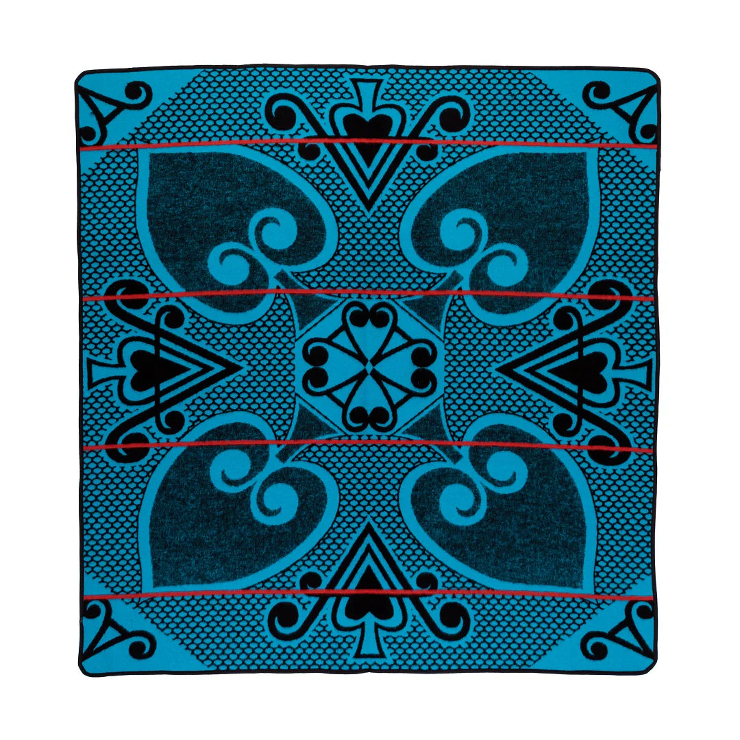 Sefate Ace Black Peacock Scarlet Africa Blanket