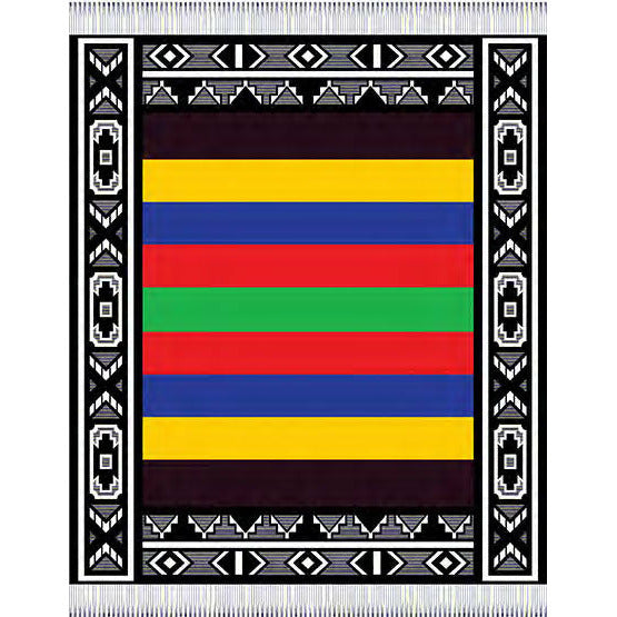 Ndebele - Beads Black/Natural